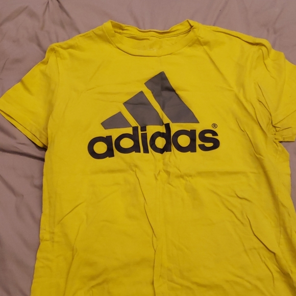 adidas shirt yellow adidas shirt yellow